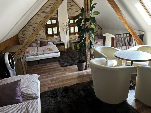 PRONÁJEM WELLNESS CHALUPY S BAZÉNEM, VÍŘIVKOU A SAUNOU