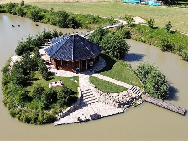 Srub Srub na ostrůvku