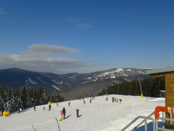 CHALUPA U LYŽAŘSKÉHO AREÁLU KOUTY NAD DESNOU