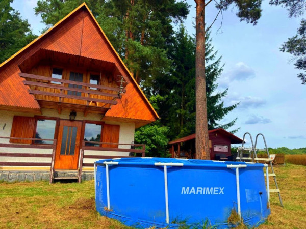 Chata Chata s bazénem u Rytířského rybníka II.